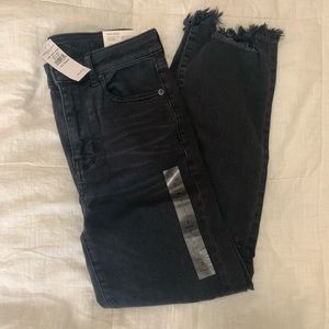 AE Slim Straight Crop Jeans